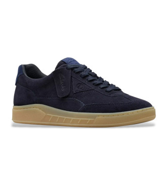 Clarks CraftRally lderskor marinbl