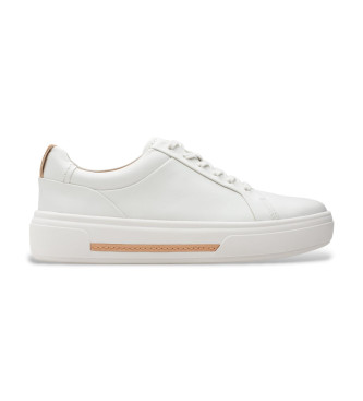 Clarks Zapatillas de Piel Hollyhock Walk blanco