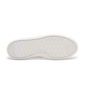 Clarks Zapatillas de Piel Hollyhock Walk blanco