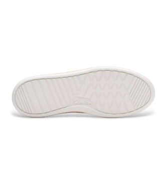 Clarks Hollyhock Walk usnjeni čevlji beli