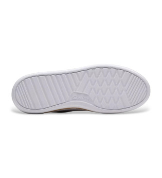 Clarks Chaussures en cuir Hollyhock Walk blanc