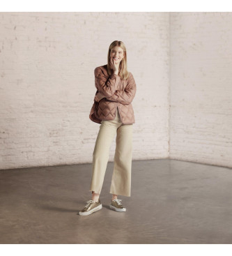 Clarks Sneakers i lder Hollyhock Walk bronze