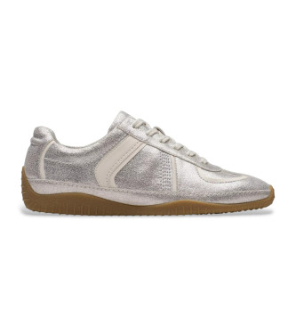 Clarks Sneaker Meridor Lo Metallic Combi in pelle