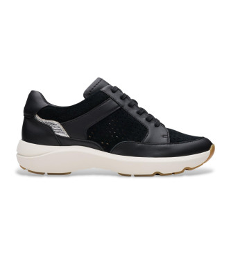 Clarks Zapatillas de piel Tivoli Walkk negro