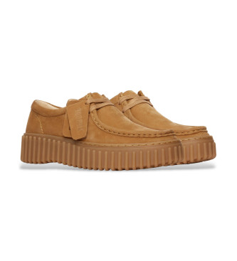 Clarks Zapatos de Piel Torhill Bee marrn