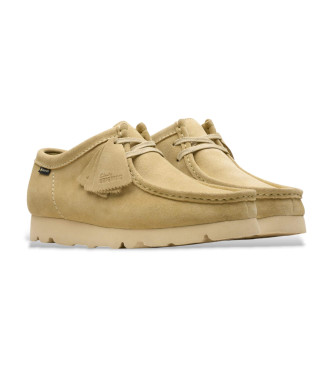 Clarks Scarpe in pelle beige Wallabee Gore-Tex