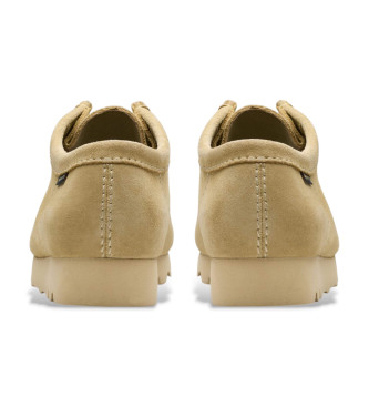 Clarks Scarpe in pelle beige Wallabee Gore-Tex