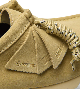 Clarks Scarpe in pelle beige Wallabee Gore-Tex