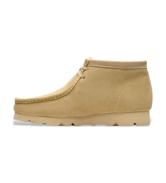 Clarks Scarpe in pelle beige Wallabee Gore-Tex