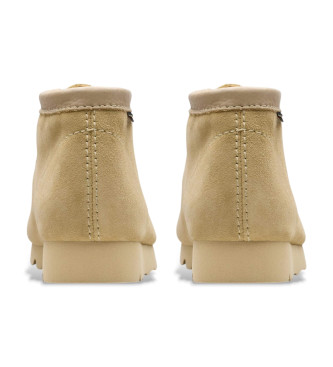 Clarks Scarpe in pelle beige Wallabee Gore-Tex