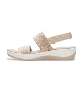 Clarks Beżowe sandały Arla Stroll