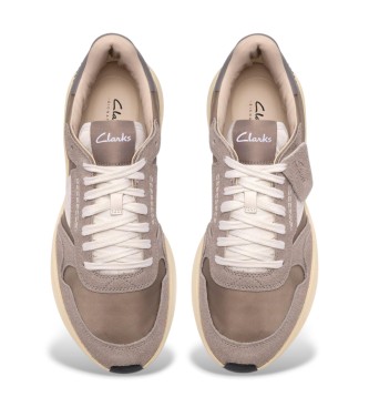 Clarks Trenerki CraftWick Lace taupe