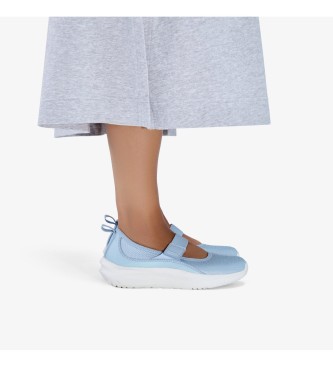 Clarks Trainers Solevana Jane blauw