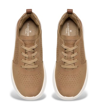 Clarks Trainers Solevana Style bruin