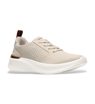 Clarks Trainers Solevana Style gebroken wit