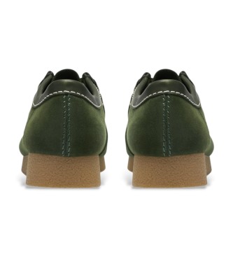 Clarks Chaussures en cuir WallabeeEV vertes