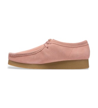 Clarks WallabeeEVOSh Lederschuhe rosa