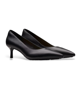 Clarks Adela Court chaussures en cuir noir