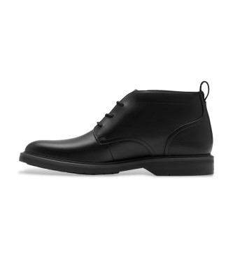 Clarks Lederschuhe Aldwin Mid GTX schwarz