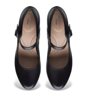 Clarks Ambyr Shine svarta lderskor