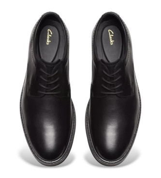 Clarks Zapatos de piel Atticus negro
