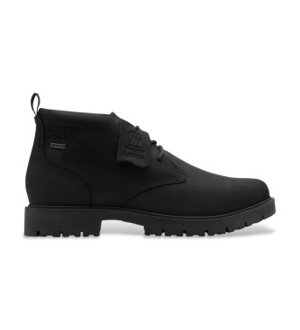 Clarks Berhill Mid GTX Leather Boots noir
