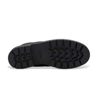 Clarks Berhill Mid GTX Leather Boots noir