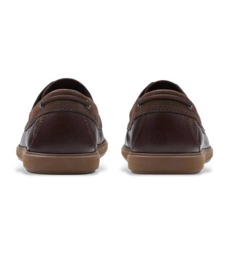 Clarks Bratton Boat bruna lderskor