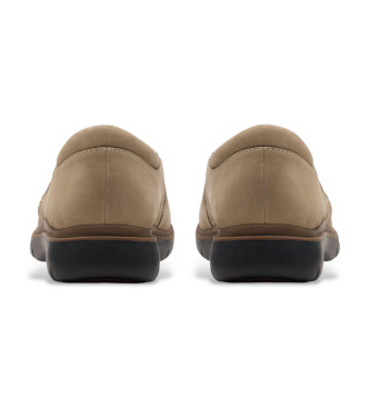 Clarks Usnjeni čevlji Certina Ease bež barve