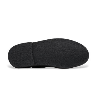 Clarks Usnjeni čevlji Desert Jane črni