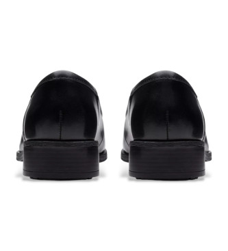 Clarks Havisham Edge Loafer black leather shoes 