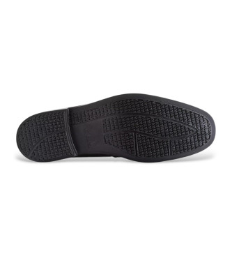 Clarks Howard Edge sapatos de couro preto