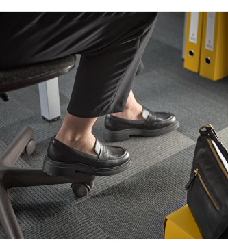 Clarks Orinoco3 Edge usnjeni čevlji črni