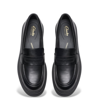 Clarks Orinoco3 Edge usnjeni čevlji črni