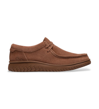Clarks Zapatos de piel RelaxLite Low marrón