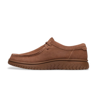 Clarks Zapatos de piel RelaxLite Low marrón