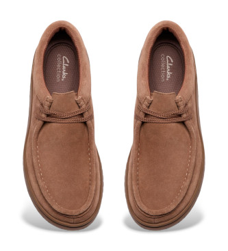 Clarks Zapatos de piel RelaxLite Low marrón