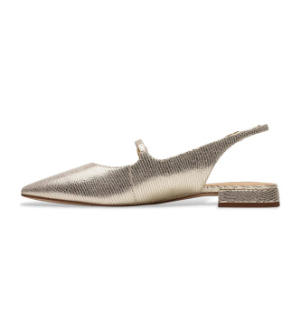 Clarks Scarpe Sensa15 Shine in pelle oro