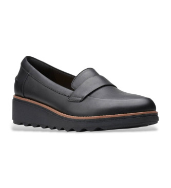 Clarks Scarpe in pelle nera Sharon Gracie