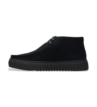 Clarks Zapatos de Piel Torhill Hi negro