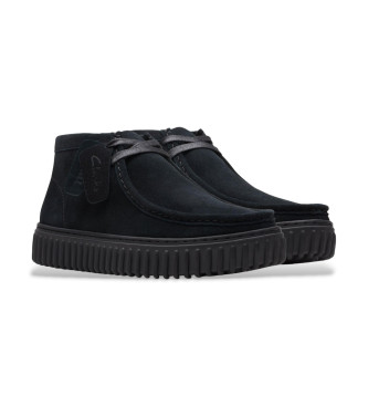 Clarks Zapatos de Piel Torhill Hi negro