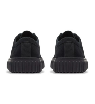 Clarks Chaussures en cuir Torhill Lo noir
