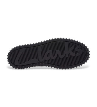 Clarks Chaussures en cuir Torhill Lo noir