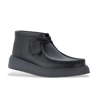 Clarks Torview Hi leren schoenen zwart