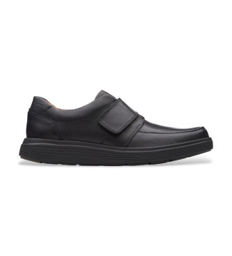 Clarks Lederschuhe Un Abode Strap Loafer schwarz
