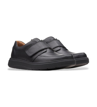 Clarks Lederschuhe Un Abode Strap Loafer schwarz