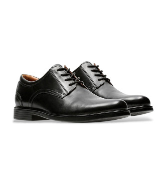 Clarks Lederschuhe Un Aldric Lace schwarz