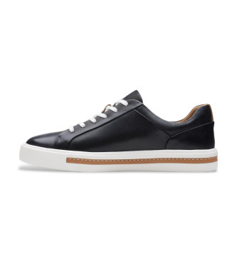 Clarks Sapatos de couro Un Maui Lace preto