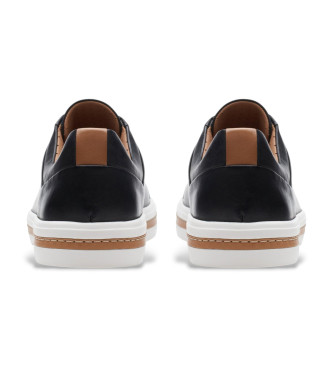 Clarks Sapatos de couro Un Maui Lace preto