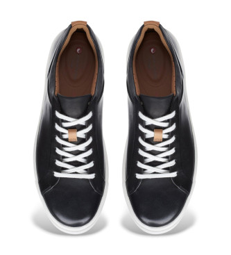 Clarks Sapatos de couro Un Maui Lace preto